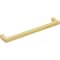 Elements 160 mm Center-to-Center Brushed Gold Square Stanton Cabinet Bar Pull 625-160BG - alternate 3